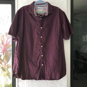 Cactus Man Short Sleeve Button Down